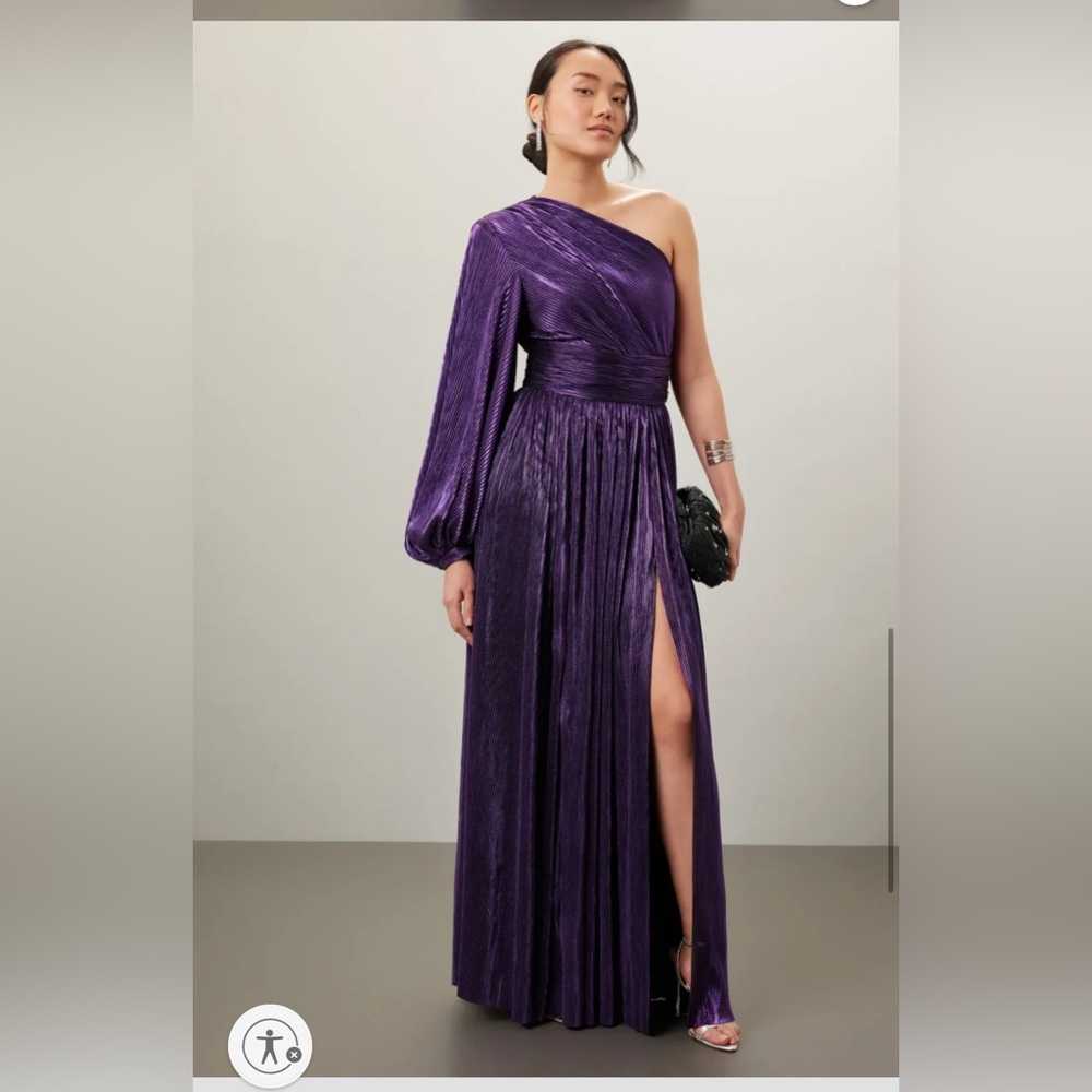 Bronx and Banco Purple Maxi Dress